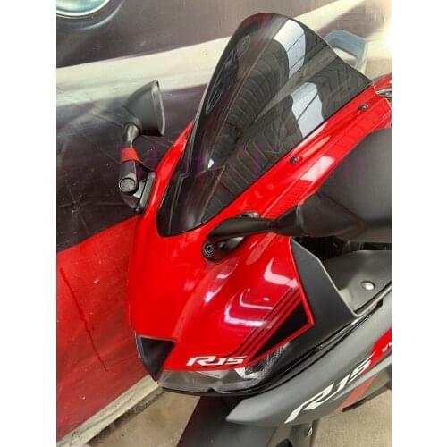 New For Yamaha YZF-R15 YZF R15 R 15 V3 2017 2018 2019 2020 17 18 19 20 motorcycle Windshield WindScreen+Screws