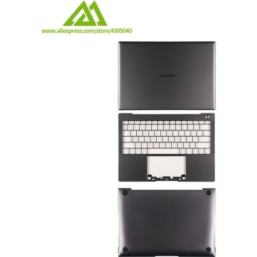 New Original For Huawei MateBook X Pro MACH-W19 W19B W19C W29 W29B W29BL LCD Cover Palmrest Cover Bottom Case Gray