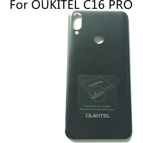 OUKITEL C16 Pro Used Protective Battery Case Cover Back Shell For OUKITEL C16 Pro MTK6761P Quad Core 5.71" 1520X720 Smartphone