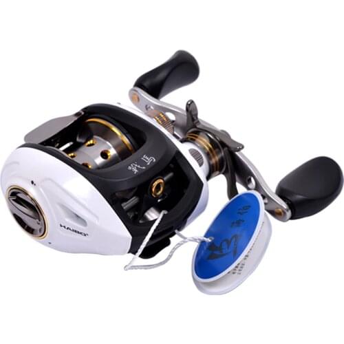 Haibo STEED Baitcasting fishing reel Left/right hand All metal Centrifugal 6.5:1 8+1 Bearings,175g,Free shipping