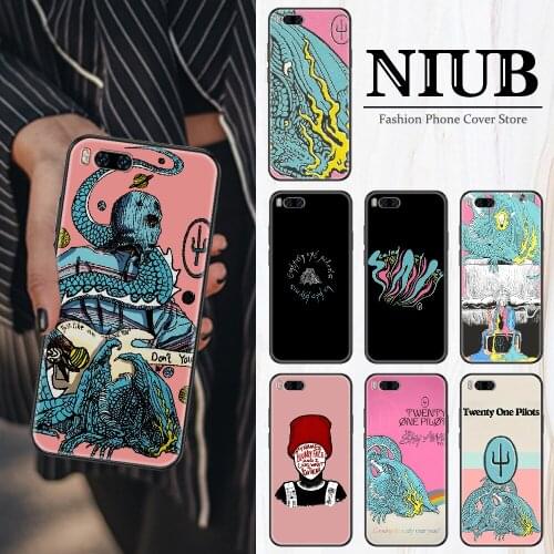 Twenty one pilots Band 21 Phone Case For Xiaomi Mi Note 8 9 10 11 9T 10T A3 Lite Pro Ultra black silicone hoesjes fashion