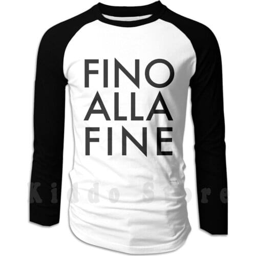 Bis Zum Ende Hoodies Long Sleeve Fino Alla Fine Fu ? Ball Ronaldo Calcio Dybala Fino Cristiano Buffon