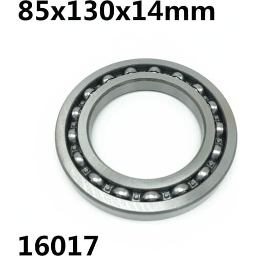 1PCS 16017-Open 85x130x14 mm deep groove ball bearing 16017
