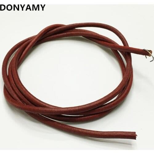 1 Pcs High Quality 175cm Leather Belt Treadle Parts with Hook for Singer Jones Sewing Machine Sewing Tools Accessory