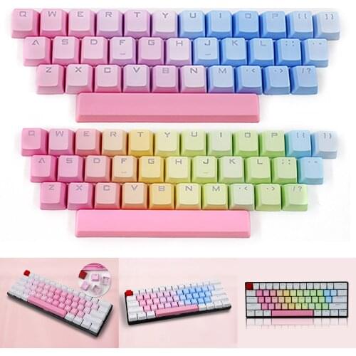 35Pcs Colorful Backlight Key Caps Replacement Mechanical Keyboard Accessories