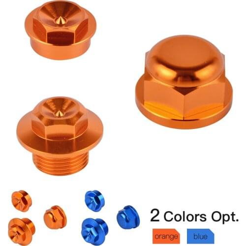 Aluminum Front Rear Wheel Lock Axle Lock Nut For KTM 125 250 350 450 500 EXC EXCF XCW 2016-2021 2019 2018 For Husqvarna TE FE