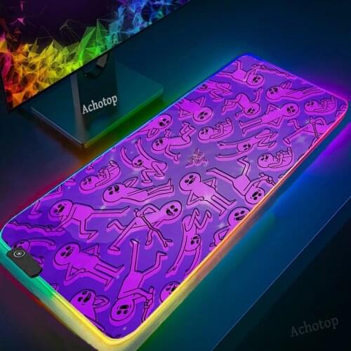 Anime Large RGB Razer Mouse Pad XXL Computer Mousepad Tapis De Souris for Gamer Office PC Desk Mat keyboard Mouse pad Desk mats