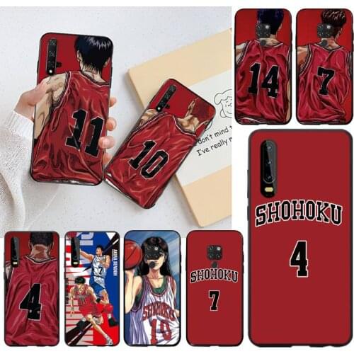 Slam Dunk Sakuragi Haruko Akagi Phone Case for Huawei P40 P30 P20 lite Pro Mate 30 20 Pro P Smart 2020 prime