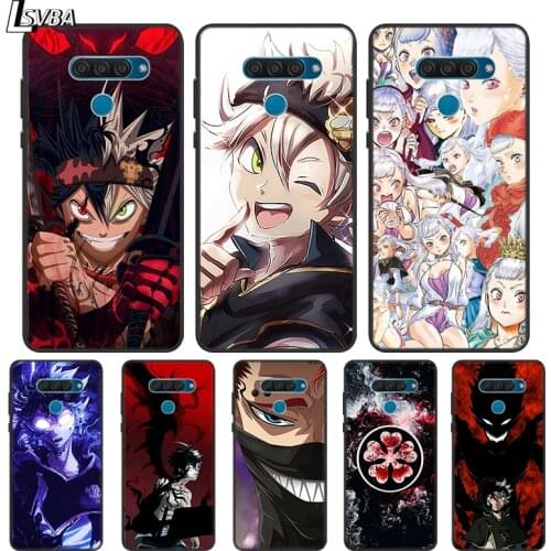Black Clover Anime For LG K22 K71 K61 K51S K41S K30 K20 2019 Q60 V60 V50S V50 V40 V35 V30S V30 G8 G8S G8X ThinQ Phone Case