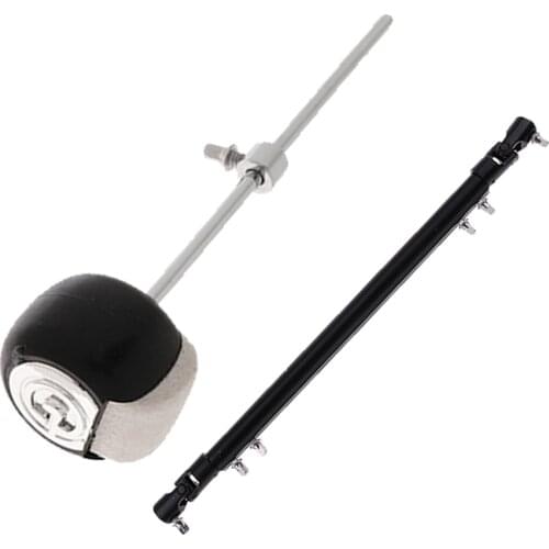 Double Drum Pedal Drive Shaft Rod with Hammer for Drum Percussion