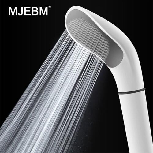 Pressurized shower filter shower water heater bath sprinkler shower pressurized hand sprinkler hotel black single head household