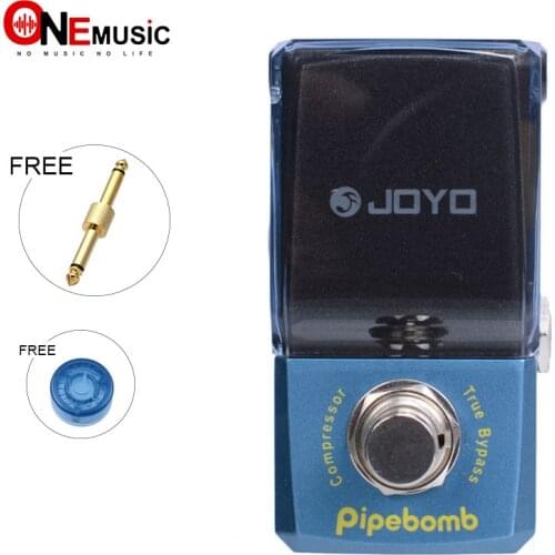 JOYO JF-312 IRONMAN Pipebomb Compressor guitar effect Pedal control dynamic output fatten your sound ture bypass