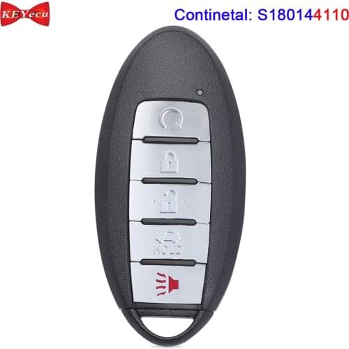KEYECU for Nissan Rogue 2017 2018 2019 Smart Remote Key Fob S180144110 KR5S180144106 433.92MHz