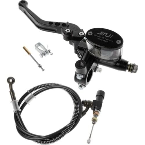 2019 New 7/8" 22mm Motorcycle CNC Hydraulic Clutch Kit Lever Master Cylinder Knitting Oil Hose 125 ~ 250cc Auto accessories
