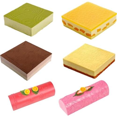 Meibum 8 Types Mousse Cake Molds Silicone Baking Mats Set Pastry Decorating Tools Fondant Moulds Dessert Pan Kitchen Bakeware