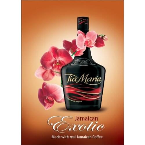 Tia Maria Metal sign Bar pub man cave Jamaican retro drink alcohol shed garage