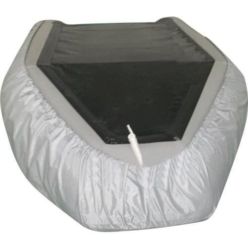 Waterproof UV Resistant Inflatable Boat / Dinghy / Tender Cover Storage Rain Shelter for 7.5-17ft Boat Dinghy Tender Accessories