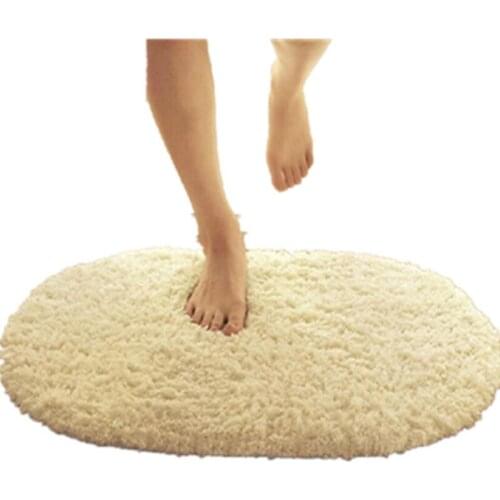 Oval rug Fluffy Carpets for Living Room Decor Faux Fur Carpet Kids Room Long Plush Rugs Bedroom Rug Modern Mats