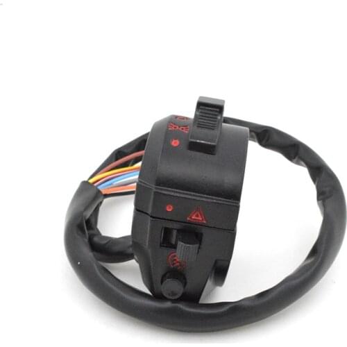 Motorcycle Handlebar Switch Assy Assembly Electric Start Horn Headlight Turn Signal Button For Honda ZJ125 CG125 ZJ CG 125