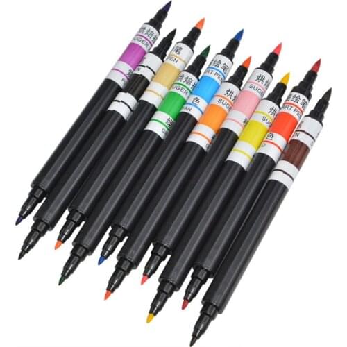 Edible Pigment Pen Food Color Brush Drawing Biscuits Cake Decorating DIY Baking