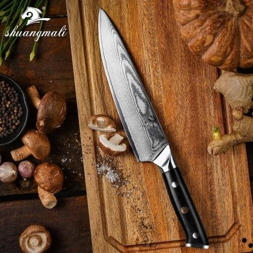 Professional 8inch Chef Kitchen Knife 67 Layer VG10 Damascus Knive Cleaver Micarta Handle Vegetable Knifes