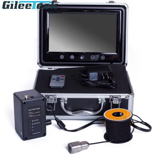 WF39 fish finder visual high-definition fishing 12 white lights underwater camera for breeding detection fishing ice gear