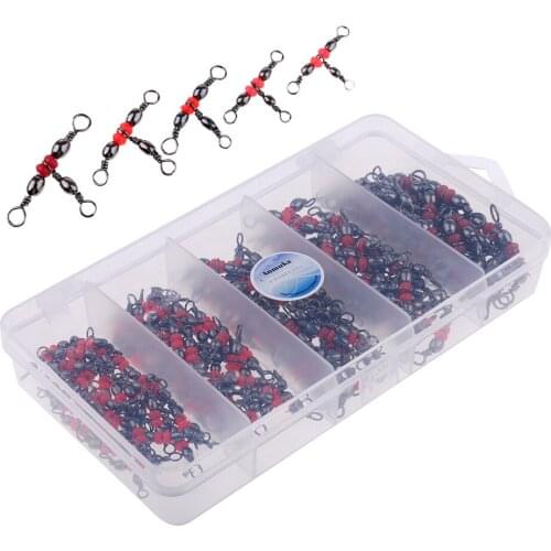 Fishing Three Way Swivel Connector 3 Way Barrel Swivel Tackle Fishing Tools for Fishing Lovers