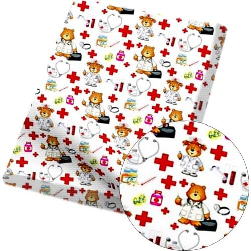 Cheerbows 45*150cm Printed Polyester Cotton Cloth Fabric For Sewing Healthcare Fabrics DIY Craft Patchwork Quilting Home Textile