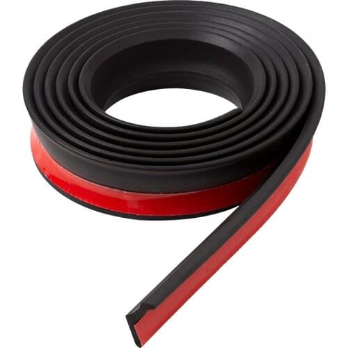 Garage Door Seal Bottom Rubber Weather Stripping Insulation Threshold Strip Snake Floor Gap Side 0.98x1.38x39.37 inch