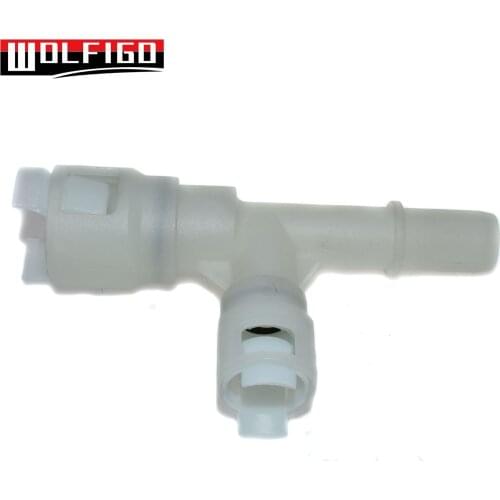 WOLFIGO New HVAC Heater Hose Connector 15055343, 19130058 for Suburban Tahoe Yukon 19257, 19257317, 19257318