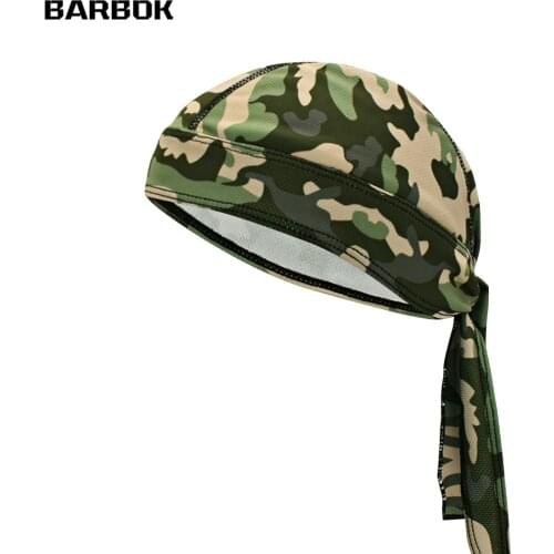 WOSAWE Quick Dry Printing Runing Cap Summer Men Hiking Fishing Bandana Headscarf Ciclismo Hood Headband Cycling Skull Caps