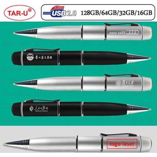 10pcs/lot Light Laser Pen Shape USB Flash Drive 8GB 16GB 32GB 64GB 128GB 256GB Usb Disk USB 2.0 Pen Drive Memory Stick Pendrive