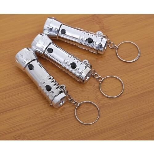 2019 Small flashlight mini money detector LED dual-purpose light flashlight portable money detector pendant wholesale