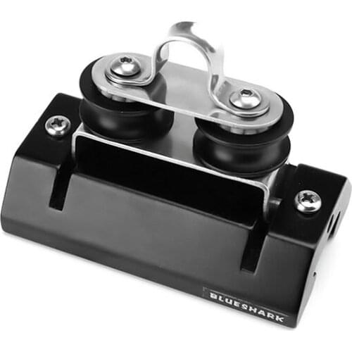 22mm Aluminum Traveler Track Car Marine Sailboat Hardware 75*57.6*34.5 mm 1537