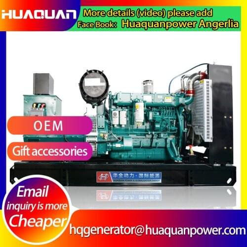 250kw weichai styer 110/220 volt generator big power diesel generation