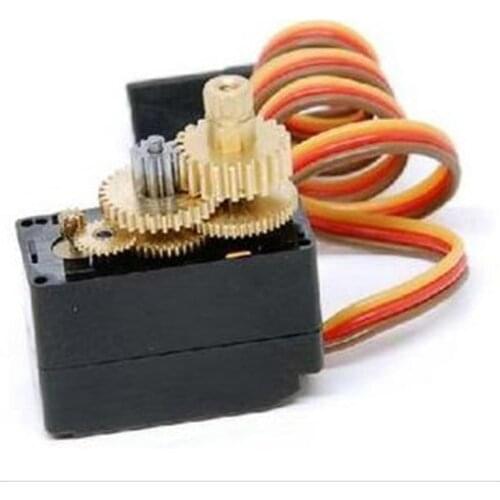 Free Shipping 4 pcs/lot ES08MD ES08MD II micro digital metal gear servos 12g/1.6kg/08 sec for RC Heli Airplane