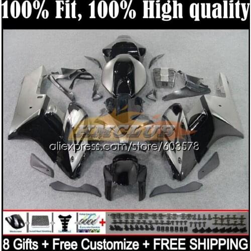 Bodys Injection For HONDA CBR1000 CBR 1000 RR CC 1000CC 50CL.28 CBR1000RR 04 05 CBR 1000RR 2004 2005 OEM Fairings Silver grey