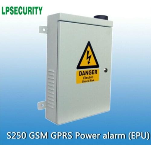Cheaper S250 GSM GPRS Power alarm(EPU) Power facility alarm control( 2Relay control 8NC/NO/EOL digital inputs 3-Phase inputs)