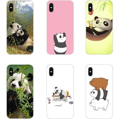 For Huawei Nova 2 3 2i 3i Y6 Y7 Y9 Prime Pro GR3 GR5 2017 2018 2019 Y5II Y6II Silicone Phone Case Cute Cartoon Animal Panda back