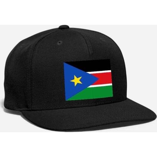Republic of South Sudan Flag Patch Embroidery Juba Emblem Badge Arm Of Coats Wau Malakal Bentiu Unisex Adjustable Snapback Cap