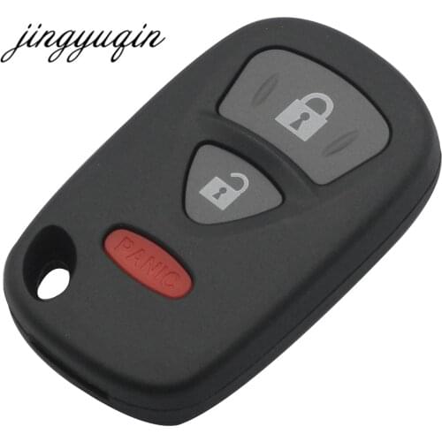 Jingyuqin 3 Buttons Keyless Remote Fob Case fit for SUZUKI SX4 Grand Vitara Esteem XL7 Aerio Key Shell Car-Styling