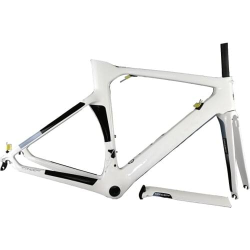 Concept Frame 2021 NJWH Road Bike Glossy Carbon Road Frames C64 Carbon Bicycle Frameset BB386 C60 V3Rs