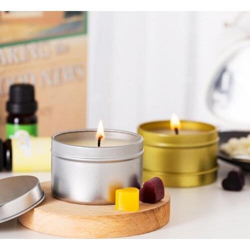 DIY Handmade Scented Candle Molds Making Kit Gadge Tools Soy Wax Can Wick Mixing Spoon Sets