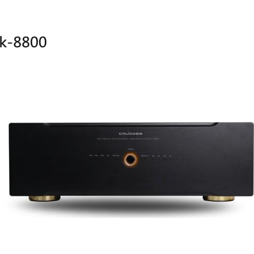 New product 7.1/5.1 channel Canon input high-fidelity professional stage high-power cinema pure power amplifier K8800 300W+300W