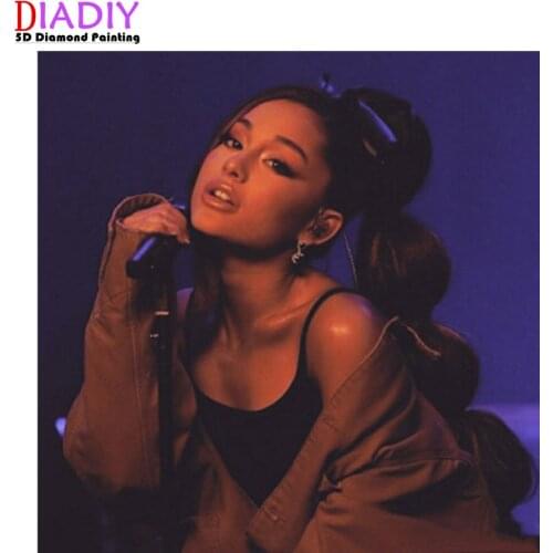 American female singer Ariana Grande poster diamond painting diy diamond embroidery mosaic sexy girl cross stitch kit decorative