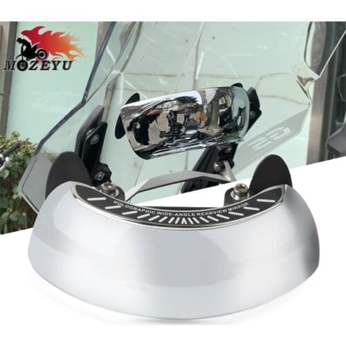 New For BMW G310R G310GS C650GT C600Sport C650 Sport s1000xr S1000RR Motorcycles Wide Angle Rearview Mirror 180 Degree Visible