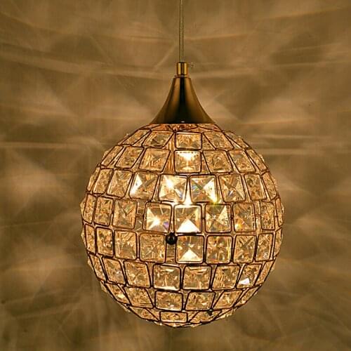 Modern Crystal Pendant Lights Led Hanglamp For Living Room Bedroom Dining Room Kitchen Fixtures Shop Bar Decoration Hanging Lamp