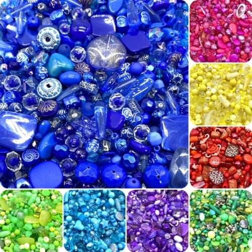 20g/Pack Acrylic mixing Beads Style for DIY Handmade Bracelet Jewelry Making Accessories