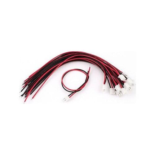 20pcs JST-XH RC Lipo 2 Pin Balance Wire Extension Charger Cable Connector