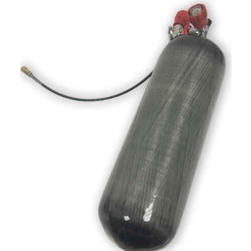 AC1093 Paintball Air Gun Hpa Tank 9L Cylinder Pcp Airforce Condor 4500Psi M18*1.5 CE Composite Carbon Fiber For Rifle Underwater